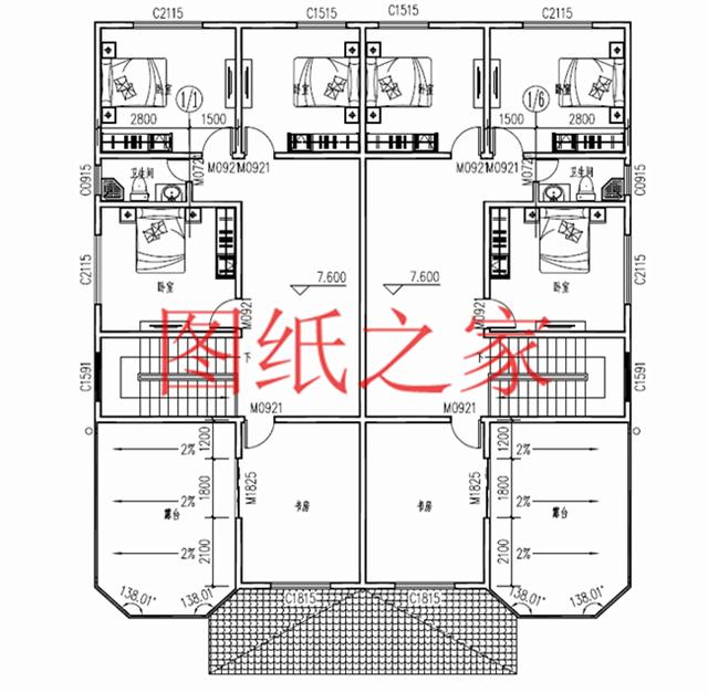 推薦6套三層農(nóng)村雙拼別墅，比獨(dú)棟別墅更加大氣實(shí)惠！