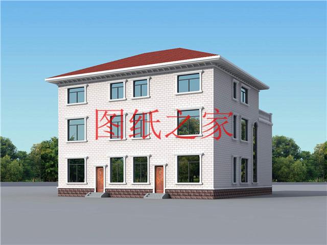 推薦6套三層農(nóng)村雙拼別墅，比獨(dú)棟別墅更加大氣實(shí)惠！