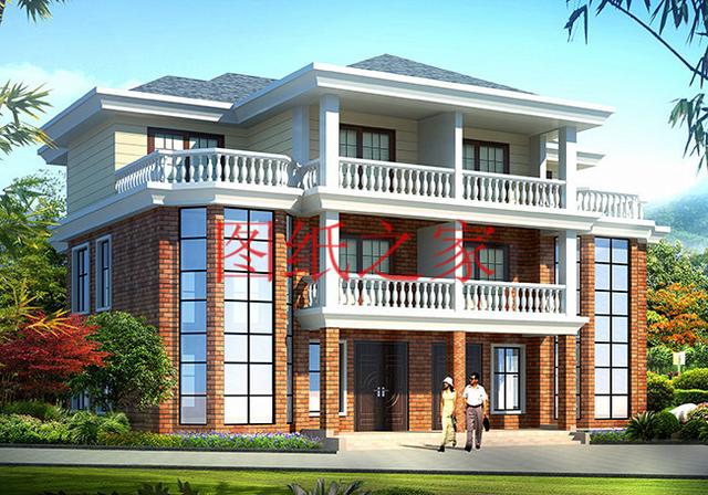 推薦6套三層農(nóng)村雙拼別墅，比獨(dú)棟別墅更加大氣實(shí)惠！