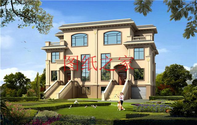 推薦6套三層農(nóng)村雙拼別墅，比獨(dú)棟別墅更加大氣實(shí)惠！