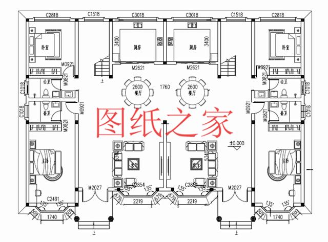 推薦6套三層農(nóng)村雙拼別墅，比獨(dú)棟別墅更加大氣實(shí)惠！