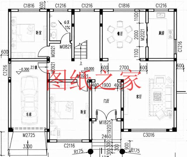 尺寸相反的農(nóng)村三層別墅，11X14、14X11米，來看看他們的區(qū)別！