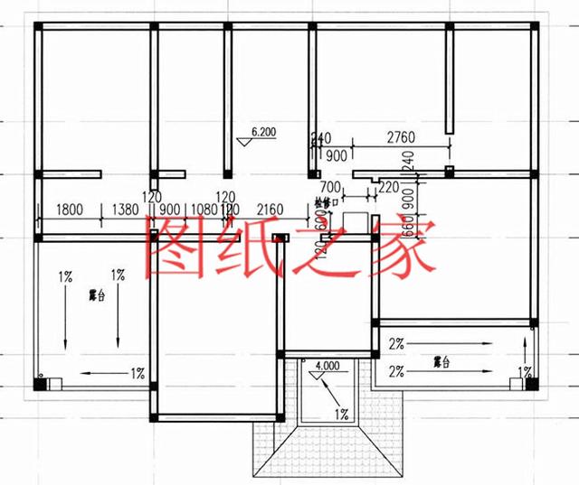 尺寸相反的農(nóng)村三層別墅，11X14、14X11米，來看看他們的區(qū)別！