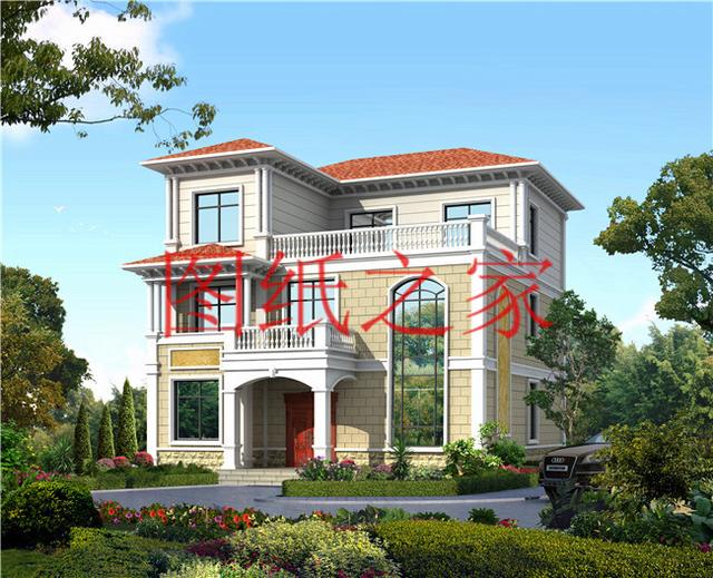 12X13米三層別墅戶型設(shè)計，功能性強，符合現(xiàn)代人的生活需求