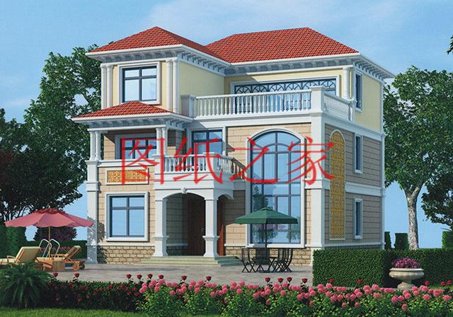 12X13米三層別墅戶型設(shè)計，功能性強，符合現(xiàn)代人的生活需求