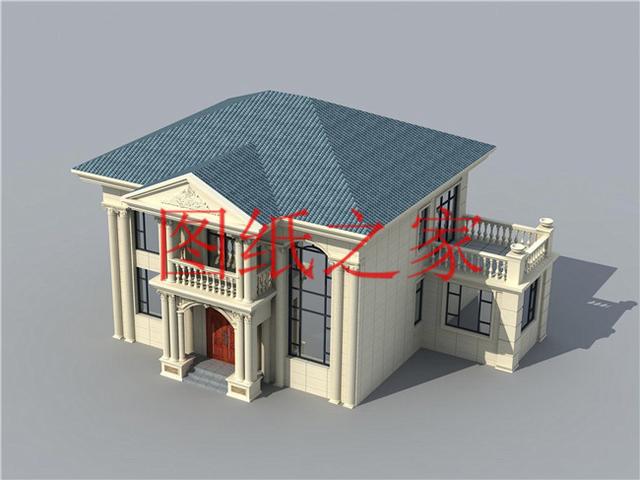 時尚大氣又溫馨實用的農村二層別墅設計，非常適合農村修建！