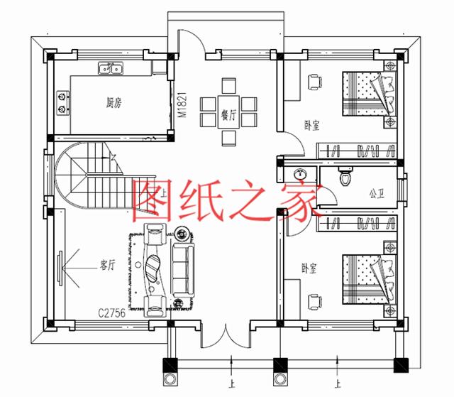 6套農(nóng)村三層別墅，尺寸分別是12X13米、13X12米，哪個更適合你？