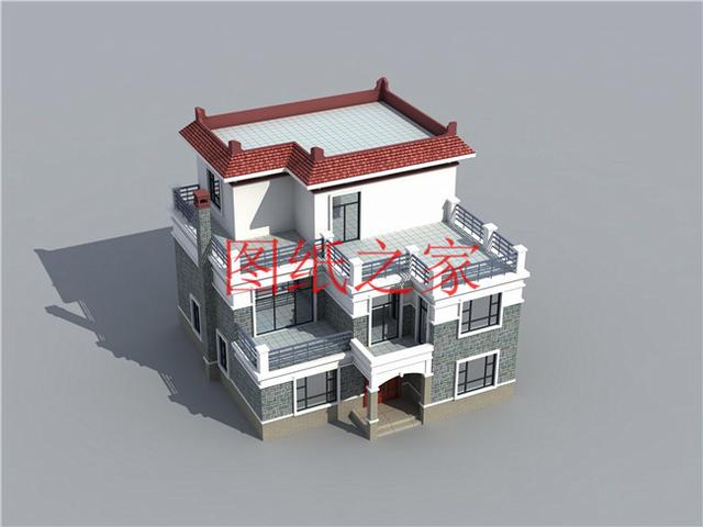 6套農(nóng)村三層別墅，尺寸分別是12X13米、13X12米，哪個更適合你？