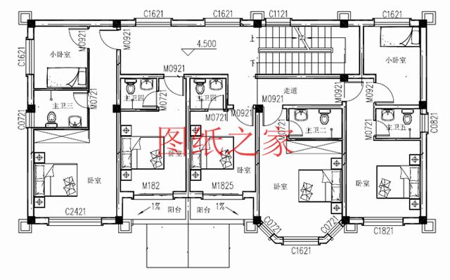進(jìn)深不到10米的170平米二層別墅，你覺得漂亮嗎，一起來看看！