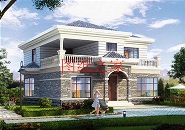 13X12米、12X13米兩種尺寸的二層別墅，快把宅基地利用起來吧！