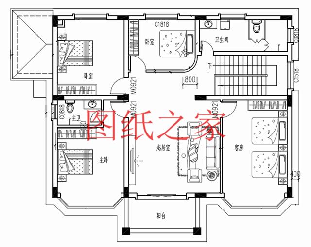 3套農(nóng)村二層別墅，15米X12米、12米X15米，你更喜歡哪個(gè)戶(hù)型？