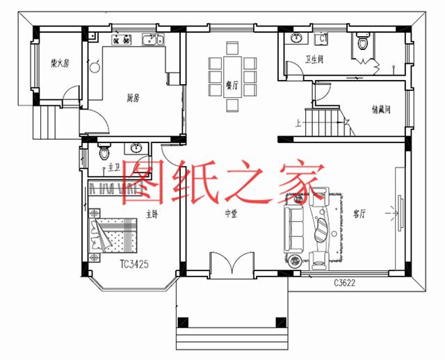 3套農(nóng)村二層別墅，15米X12米、12米X15米，你更喜歡哪個(gè)戶(hù)型？