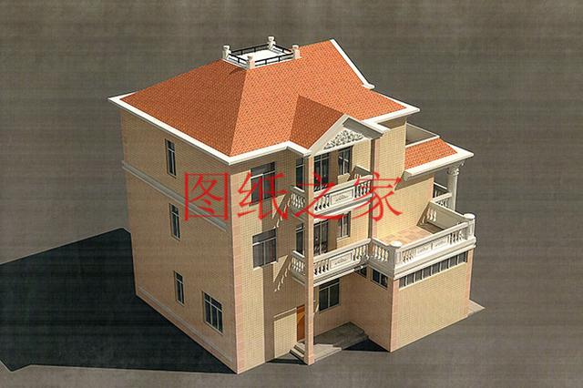 歐式三層農(nóng)村別墅，13X15米、15X13米還帶露臺(tái)，美觀大氣上檔次！