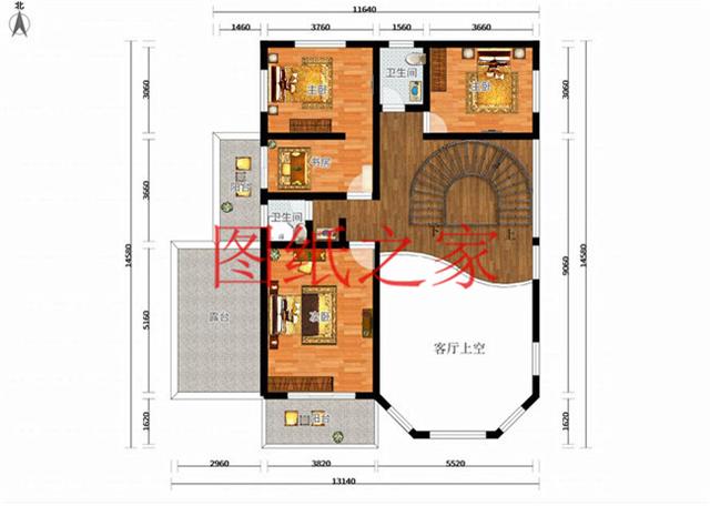 歐式三層農(nóng)村別墅，13X15米、15X13米還帶露臺(tái)，美觀大氣上檔次！
