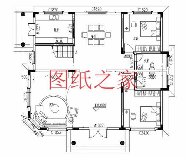 歐式三層農(nóng)村別墅，13X15米、15X13米還帶露臺(tái)，美觀大氣上檔次！