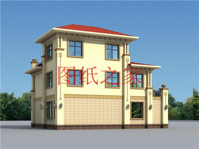 5套15X13米農(nóng)村三層別墅，家是避風(fēng)港，需要用心來建造！