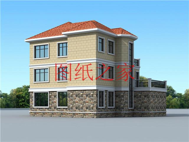 5套15X13米農(nóng)村三層別墅，家是避風(fēng)港，需要用心來建造！