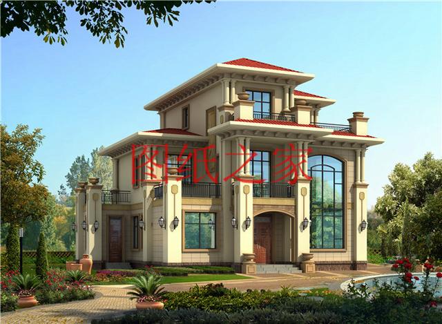 5套15X13米農(nóng)村三層別墅，家是避風(fēng)港，需要用心來建造！