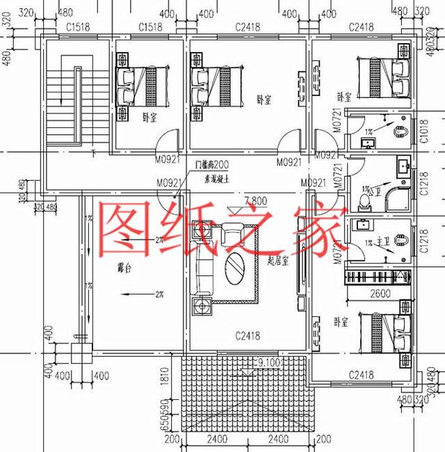 5套15X13米農(nóng)村三層別墅，家是避風(fēng)港，需要用心來建造！
