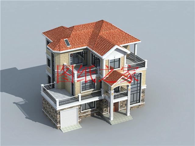 5套15X13米農(nóng)村三層別墅，家是避風(fēng)港，需要用心來建造！