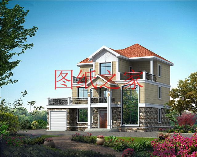 5套15X13米農(nóng)村三層別墅，家是避風(fēng)港，需要用心來建造！