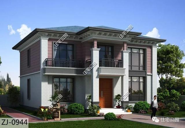 農(nóng)村建房就得帶堂屋！面寬12米5室2廳的現(xiàn)代別墅戶型設(shè)計