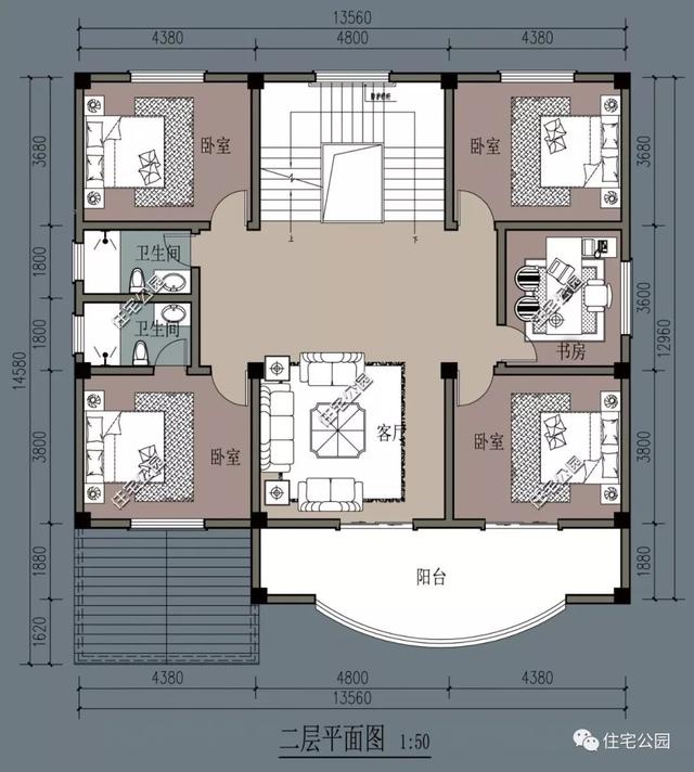 這棟歐式別墅建好之后，農(nóng)村過年聚會再也不怕客人留宿