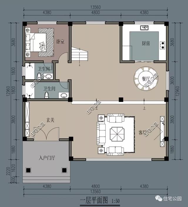 這棟歐式別墅建好之后，農(nóng)村過年聚會再也不怕客人留宿