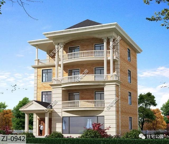 這棟歐式別墅建好之后，農(nóng)村過年聚會再也不怕客人留宿