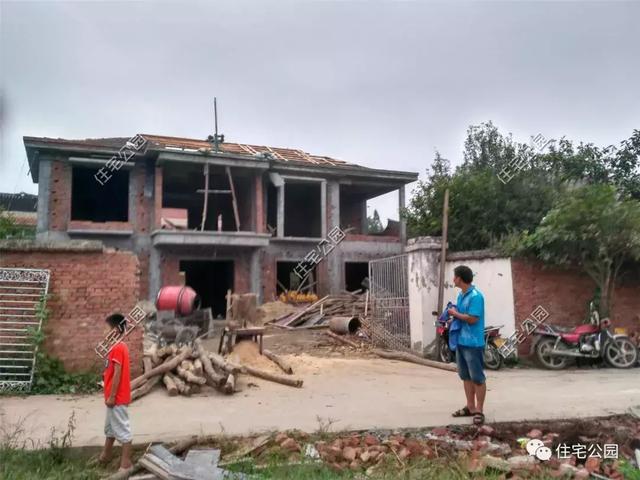 趁熱鬧來(lái)曬曬我的新房子，帶大院的兩層小洋樓，27萬(wàn)蓋好美滋滋