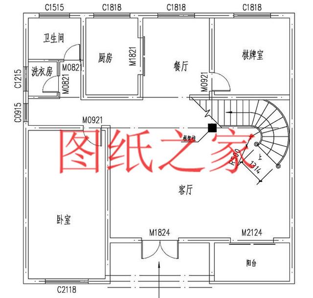 小宅基地就建一套11X12米農(nóng)村二層別墅，造價才20萬，經(jīng)濟實用！