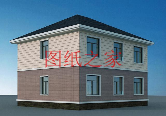 小宅基地就建一套11X12米農(nóng)村二層別墅，造價才20萬，經(jīng)濟實用！