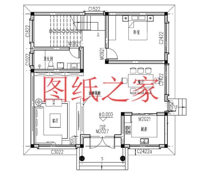 小宅基地就建一套11X12米農(nóng)村二層別墅，造價才20萬，經(jīng)濟實用！