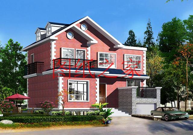 小宅基地就建一套11X12米農(nóng)村二層別墅，造價才20萬，經(jīng)濟實用！