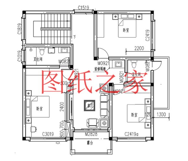 小宅基地就建一套11X12米農(nóng)村二層別墅，造價才20萬，經(jīng)濟實用！