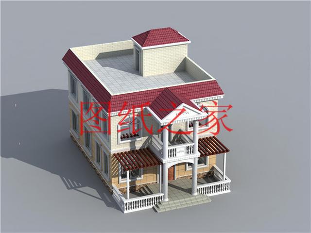 120平農村二層別墅，12X10米、10X12米兩種尺寸，25萬搞定！