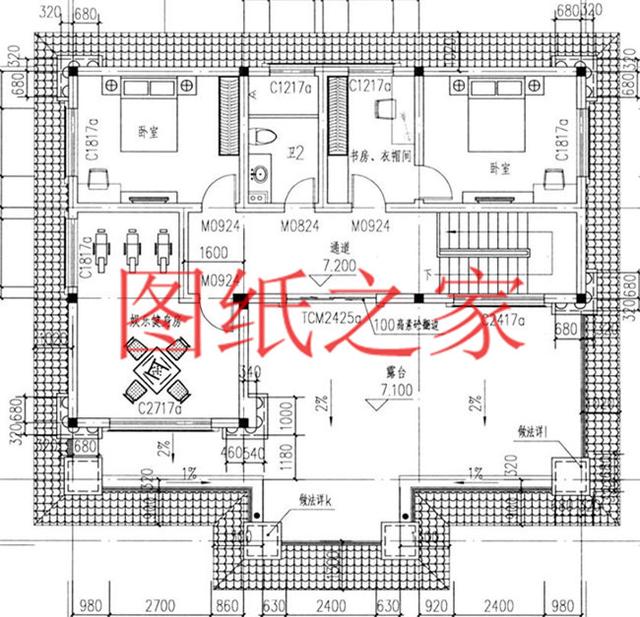 現(xiàn)代風(fēng)三層別墅，布局合理，13X14米、14X13米的戶型非常接地氣！