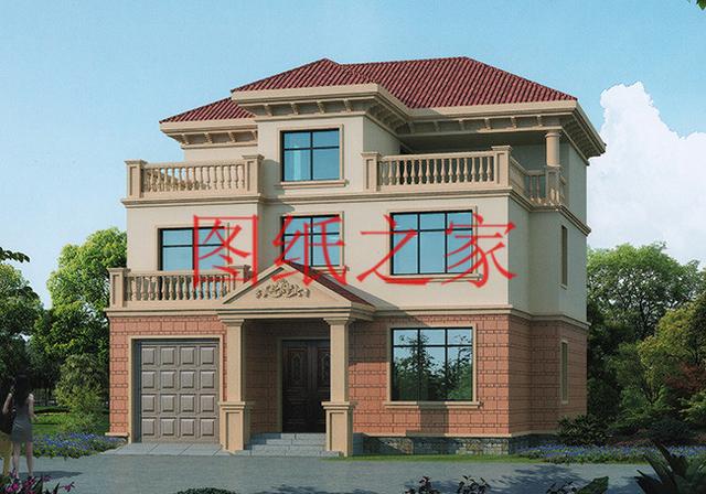 簡單大氣150平三層自建別墅，13X12米、12X13米兩個戶型供你選擇