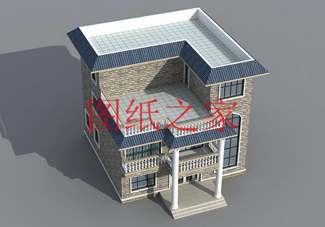 簡單大氣150平三層自建別墅，13X12米、12X13米兩個戶型供你選擇