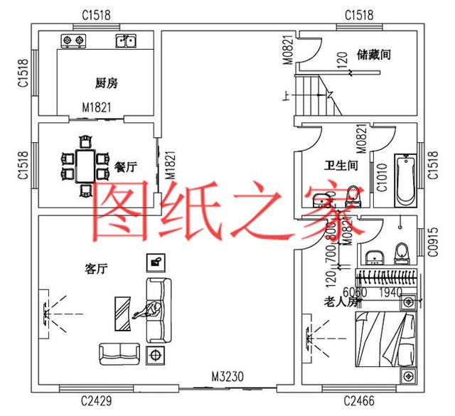簡單大氣150平三層自建別墅，13X12米、12X13米兩個戶型供你選擇