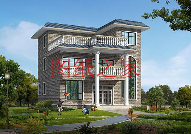 簡單大氣150平三層自建別墅，13X12米、12X13米兩個戶型供你選擇