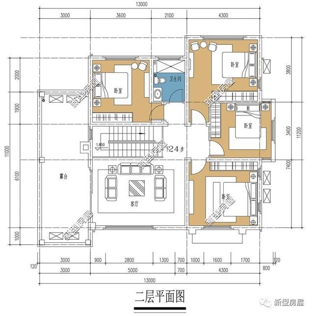 有了5套歐式農(nóng)村別墅圖紙，實現(xiàn)我的別墅夢就差宅基地和錢了！