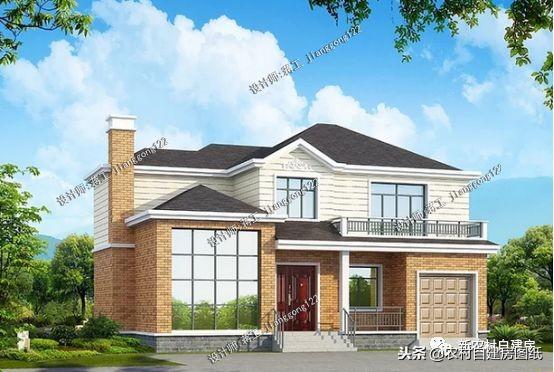 專為2024年建房者定制，7套帶車庫(kù)的農(nóng)村小別墅，第5套最美！