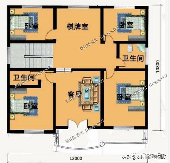 專為2024年建房者定制，7套帶車庫(kù)的農(nóng)村小別墅，第5套最美！