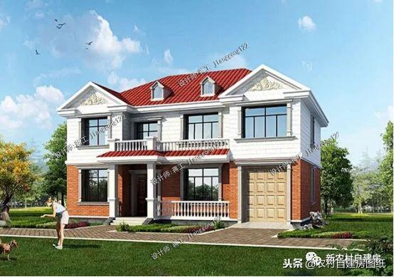 專為2024年建房者定制，7套帶車庫(kù)的農(nóng)村小別墅，第5套最美！