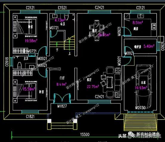 專為2024年建房者定制，7套帶車庫(kù)的農(nóng)村小別墅，第5套最美！