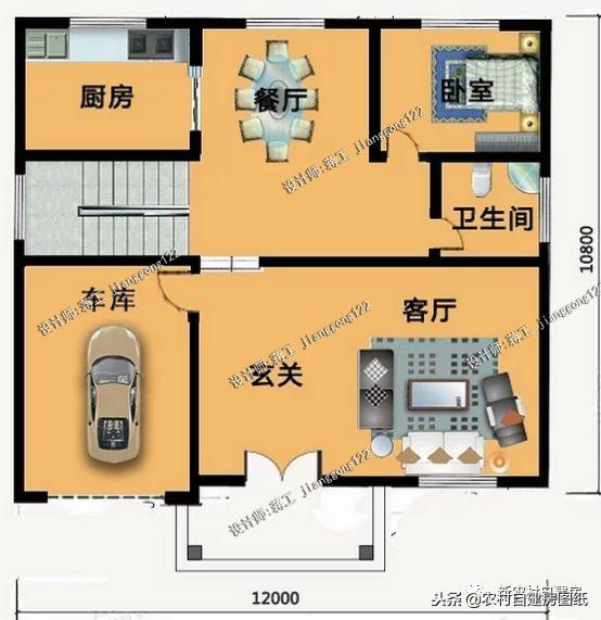 專為2024年建房者定制，7套帶車庫(kù)的農(nóng)村小別墅，第5套最美！