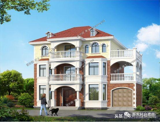 專為2024年建房者定制，7套帶車庫(kù)的農(nóng)村小別墅，第5套最美！