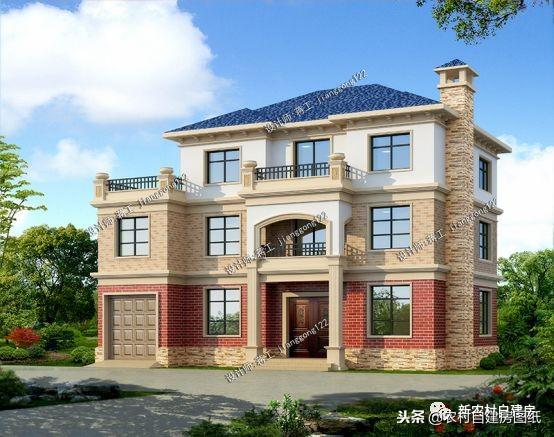 專為2024年建房者定制，7套帶車庫(kù)的農(nóng)村小別墅，第5套最美！