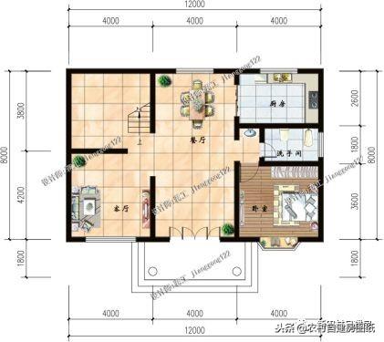 7套二三層別墅設(shè)計，都是100平，最適合農(nóng)村修建的是第5套！